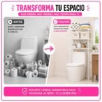 Organizador De Lavadero Mueble Baño Lavarropas 3 Estantes - Imagen 6