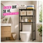 Organizador De Lavadero Mueble Baño Lavarropas 3 Estantes - Imagen 7