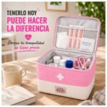 Estuche Maletín De Primeros Auxilios Portátil Viaje Hogar - Botiquin - Imagen 8
