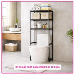 Organizador De Lavadero Mueble Baño Lavarropas 3 Estantes - Image 8