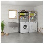 Organizador De Lavadero Mueble Baño Lavarropas 3 Estantes