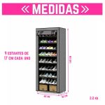 Armario Portátil Perchero Guardarropa Organizador con cierre - Image 2