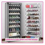 Armario Portátil Perchero Guardarropa Organizador con cierre - Image 3