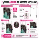 Tabla De Planchar Para Mesa Plegable Portátil Compacta - Imagen 6