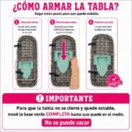 Tabla De Planchar Para Mesa Plegable Portátil Compacta - Imagen 5