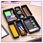 Set De 8 Organizadores De Cajones Multiuso 3 Tamaños - Image 5