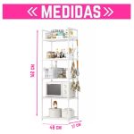 Estantería Tipo Rack De Almacenamiento Para Hogar 5 niveles - Image 3