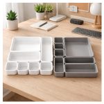 Set De 8 Organizadores De Cajones Multiuso 3 Tamaños