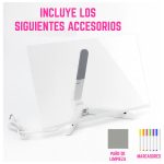 Pizarra Magica de Luz LED Multicolor Con Soporte USB - Image 3