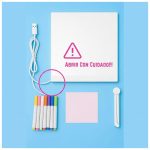 Pizarra Magica de Luz LED Multicolor Con Soporte USB - Image 5