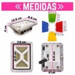 Reflector Luz LED fria calida RGB Recargable interior / exterior - Imagen 2