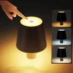 Lampara Velador Led Táctil Recargable Para Botellas - Image 12