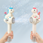 Lanza Burbujas Automatico De Unicornio con Luces
