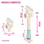 Lanza Burbujas Automatico De Unicornio con Luces - Image 2