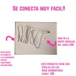 Espejo Para Maquillaje Luz Led Hollywood USB - Image 10