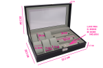 Estuche Caja para Guardado de Relojes y Gafas con Cerradura - Image 2
