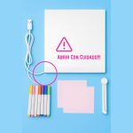 Pizarra Magica de Luz LED Multicolor Con Soporte USB - Image 5