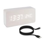 Despertador Digital Con Cargador Alarma Temperatura - Image 8