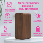 Despertador Digital Con Cargador Alarma Temperatura - Image 6