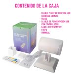 Lámpara de Pie LED Multicolor RGB con Control Base Cuadrada - Image 16