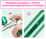 Aerógrafo Portátil Recargable Multiuso Decoración - Image 3