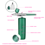 Aerógrafo Portátil Recargable Multiuso Decoración - Image 7