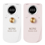 Torno Inalámbrico Recargable de uñas colores pastel