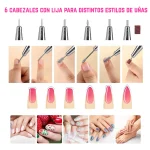 Torno Inalámbrico Recargable de uñas colores pastel - Image 8
