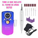 Torno de Uñas Para Manicura y Pedicura Portátil Inalámbrico - Image 7