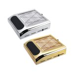 Extractor de Polvo para Manicura con Filtro Reutilizable Colores Metalizados