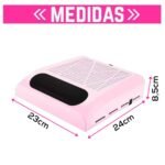 Extractor de Polvo para Manicura con Filtro Reutilizable - Imagen 2
