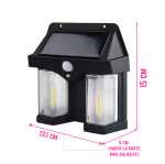 Lámpara Doble Filamento LED Solar Fotosensible - Image 3