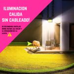 Farol Luz Led Solar Fotosensible Y Sensor Movimiento 3 Modos - Image 7