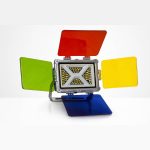 Reflector Luz LED fria calida RGB Recargable interior / exterior