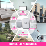 Timbre Llamador Portátil Inalámbrico volumen regulable