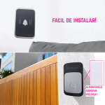 Timbre Llamador Portátil Inalámbrico volumen regulable - Image 3