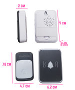 Timbre Llamador Portátil Inalámbrico volumen regulable - Image 2