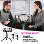 Set x2 Micrófonos Corbateros Inalámbricos con Receptor USB-C - Image 7