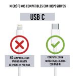 Set x2 Micrófonos Corbateros Inalámbricos con Receptor USB-C - Image 11