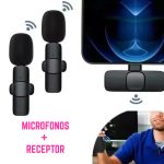 Set x2 Micrófonos Corbateros Inalámbricos con Receptor USB-C - Image 9