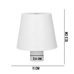 Lampara Velador Led Táctil Recargable Para Botellas - Image 4