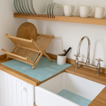 Paño Escurridor Seca Platos Absorbente para Vasos Vajilla Cocina