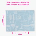 Paño Escurridor Seca Platos Absorbente para Vasos Vajilla Cocina - Image 2