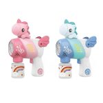 Burbujero Automático Pistola De Burbujas Unicornio Con Luces