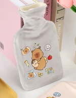 Bolsa De Agua Caliente Funda Capibara Peluche Con Tapón - Image 8