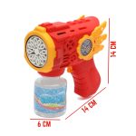 Burbujero Automático Pistola De Burbujas Con Luz - Image 3