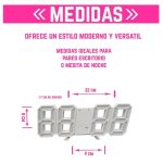 Reloj Despertador 3D con Luces LED - Image 2