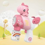 Burbujero Automático Pistola De Burbujas Unicornio Con Luces - Image 3