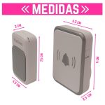 Timbre Llamador Portátil Inalámbrico volumen regulable - Image 4