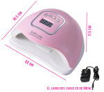 Cabina Uñas Uv Led 110w SunX5 MAX Sensor Manos - Image 6